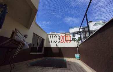 Imagem: O apartamento na cobertura possui 4 Dormitórios, 3 Banheiros