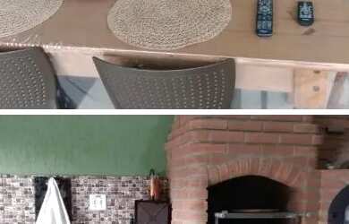 Imagem: A casa possui 2 Dormitórios, 2 Banheiros, 4 Vagas na garagem