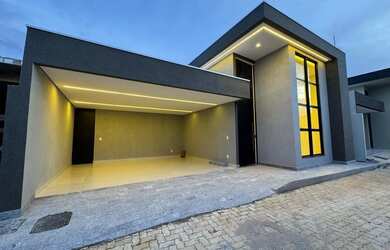 Imagem: A casa em condomínio possui 3 Dormitórios, 4 Banheiros, 2