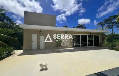 Imagem: A casa em condomínio possui 5 Dormitórios, 5 Banheiros, 2