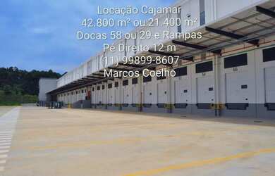 Imagem: O depósito possui 5 Vagas na garagem, 42.800m² de Área e