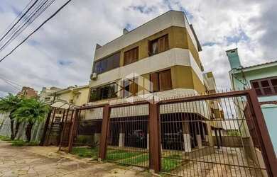 Imagem: O apartamento possui 1 Dormitório, 1 Banheiro, 1 Vaga na garagem