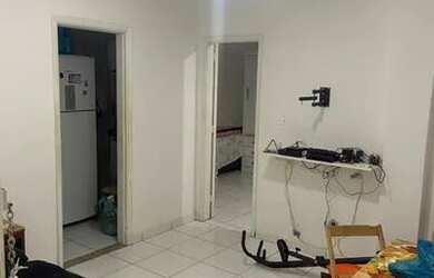 Imagem: O apartamento possui 1 Dormitório, 1 Banheiro, 60m² de Área