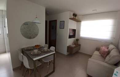 Imagem: O apartamento possui 2 Dormitórios, 2 Banheiros, 1 Vaga na