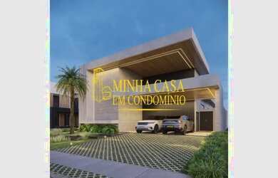 Imagem: A casa em condomínio possui 3 Dormitórios, 4 Banheiros, 4