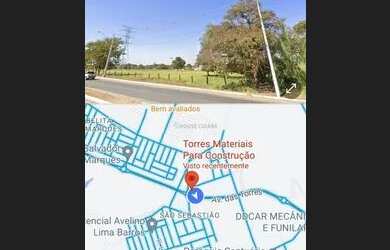 Imagem: O terreno possui 150.000m² de Área e está localizado em