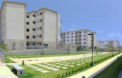 Imagem: O apartamento possui 2 Dormitórios, 1 Banheiro, 1 Vaga na garagem