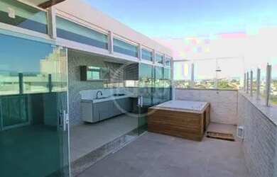 Imagem: O apartamento na cobertura possui 4 Dormitórios, 4 Banheiros