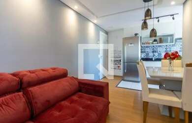 Imagem: O apartamento possui 2 Dormitórios, 1 Banheiro, 43-0m² de