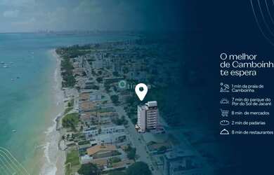 Imagem: O apartamento possui 2 Dormitórios, 2 Banheiros, 1 Vaga na