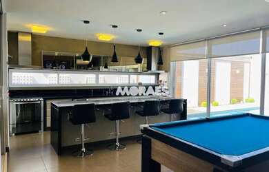 Imagem: A casa em condomínio possui 3 Dormitórios, 5 Banheiros, 2