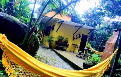 Imagem: A casa possui 1 Dormitório, 2 Vagas na garagem, Imóvel novo