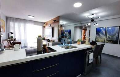 Imagem: O apartamento possui 4 Dormitórios, 3 Banheiros, 2 Vagas na