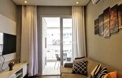 Imagem: Flat com 2 dormitórios para alugar, 69 m² por R$ 5.670/mês