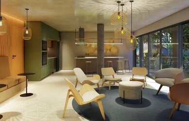 Imagem 5: Nurban Campo Belo. 57m² de Área, 1 Banheiroe2 Dormitórios