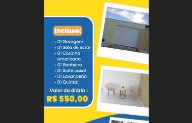 Imagem: A casa possui 1 Dormitório, 1 Vaga na garagem e está localizado