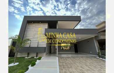 Imagem: A casa em condomínio possui 3 Dormitórios, 4 Banheiros, 4