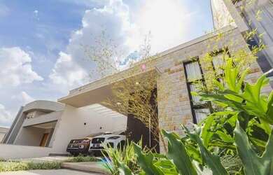 Imagem: A casa em condomínio possui 3 Dormitórios, 5 Banheiros, 4