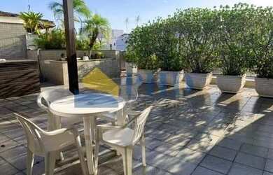 Imagem: O apartamento na cobertura possui 2 Dormitórios, 3 Banheiros