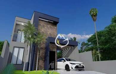 Imagem 2: Casa com 3 dormitórios à venda, 135 m² por R$ 980.000,00 - Residencial Terras da Estância