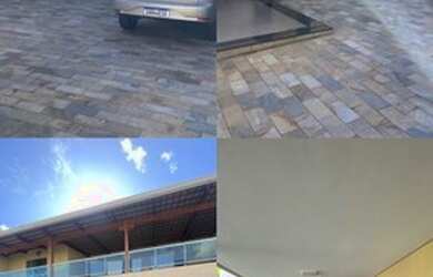 Imagem: A casa possui 4 Dormitórios, 4 Banheiros, 5 Vagas na garagem