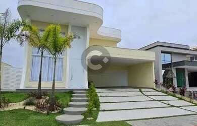 Imagem: A casa em condomínio possui 4 Dormitórios, 3 Banheiros, 2