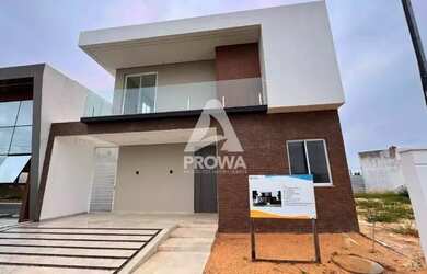 Imagem: A casa em condomínio possui 4 Dormitórios, 4 Banheiros, 2