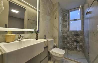 Imagem 14: APARTAMENTO MOBILIADO 02 QUARTOS 02 SUITES 01 VAGA COM LAZER COMPLETO...