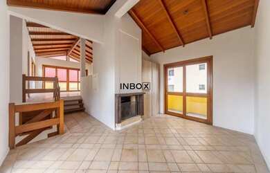 Imagem: O apartamento na cobertura possui 3 Dormitórios, 4 Banheiros