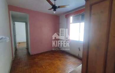 Imagem: O apartamento possui 1 Dormitório, 1 Banheiro, 1 Vaga na garagem