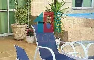 Imagem: O apartamento na cobertura possui 3 Dormitórios, 5 Banheiros