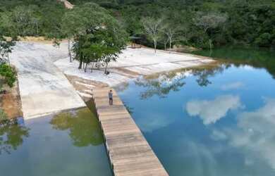 Imagem: O terreno possui 600m² de Área e está localizado em Paranoá