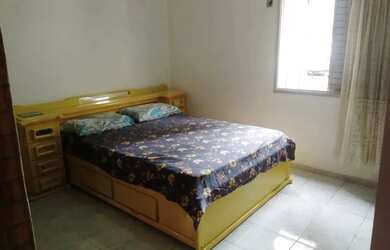 Imagem: O apartamento possui 1 Dormitório, 1 Banheiro, 1 Vaga na garagem