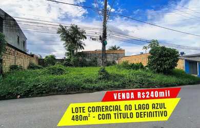 Imagem: O terreno possui 480m² de Área e está localizado em Lago