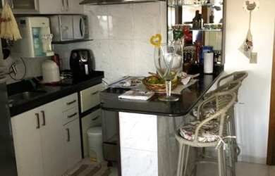 Imagem: O studio possui 1 Dormitório, 1 Banheiro, 2 Vagas na garagem