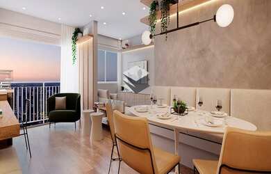 Imagem: O apartamento possui 3 Dormitórios, 2 Banheiros, 58m² de Área