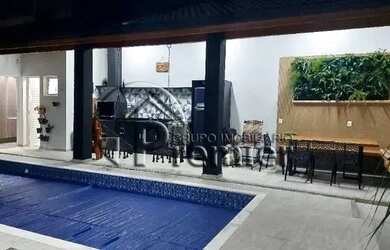 Imagem: A casa em condomínio possui 3 Dormitórios, 5 Banheiros, 4