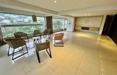 Imagem: O apartamento na cobertura possui 4 Dormitórios, 5 Banheiros