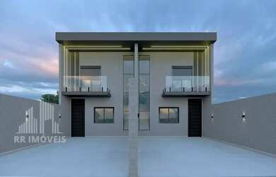 Imagem: A casa possui 3 Dormitórios, 3 Banheiros, 2 Vagas na garagem