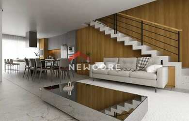 Imagem: A casa possui 3 Dormitórios, 3 Banheiros, 2 Vagas na garagem