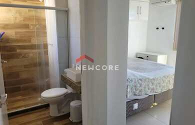 Imagem: O apartamento na cobertura possui 3 Dormitórios, 3 Banheiros