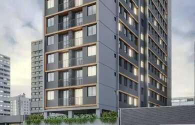 Imagem: A kitnet possui 1 Dormitório, 1 Banheiro, 23m² de Área e