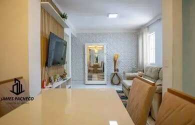 Imagem: O apartamento possui 2 Dormitórios, 1 Banheiro, 1 Vaga na garagem