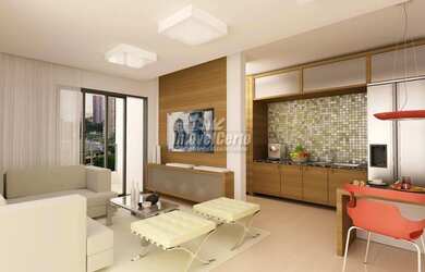 Imagem: O apartamento possui 2 Dormitórios, 1 Banheiro, 2 Vagas na