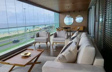 Imagem 1: Barra da Tijuca, Alto Padrão , 169m2 Frente Mar. Mobiliado