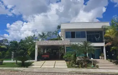 Imagem: A casa em condomínio possui 3 Dormitórios, 5 Banheiros, 5