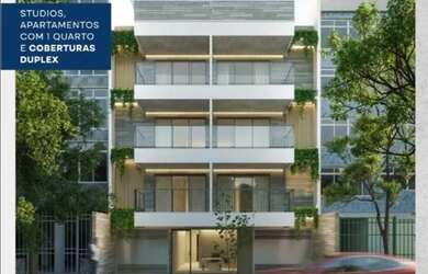 Imagem: O apartamento possui 1 Dormitório, 1 Banheiro, 55m² de Área