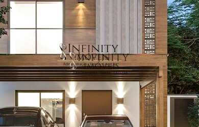 Imagem: A casa em condomínio possui 3 Dormitórios, 3 Banheiros, 110m²