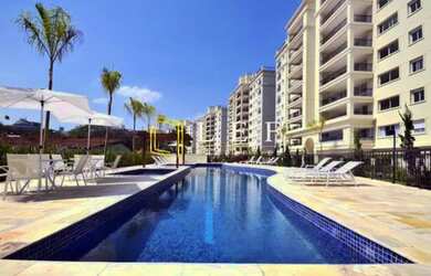 Imagem: O apartamento na cobertura possui 4 Dormitórios, 5 Banheiros