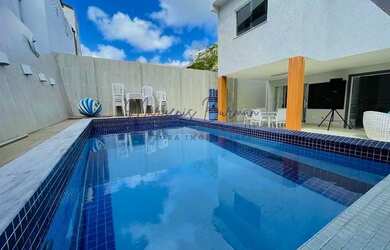 Imagem: A casa em condomínio possui 4 Dormitórios, 5 Banheiros, 2